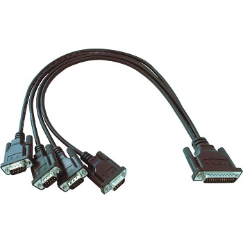 MOXA - CBL-M44M9x4-50 - התמונה להמחשה בלבד