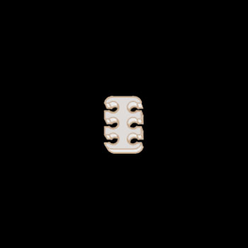 Plonter - CableComb-3-3-6-WT - התמונה להמחשה בלבד