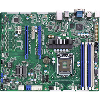 ASRock - E3C224-V-Plus - התמונה להמחשה בלבד