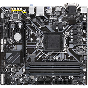 Gigabyte - GA-B360M-DS3H - התמונה להמחשה בלבד
