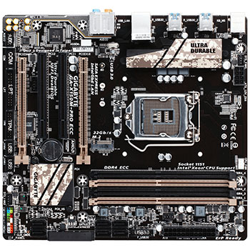 Gigabyte - GA-X150M-PRO-ECC - התמונה להמחשה בלבד