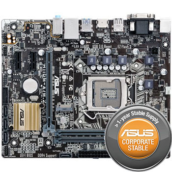 ASUS - H110M-A-M2-CSM - התמונה להמחשה בלבד