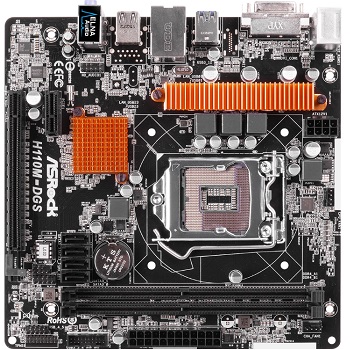 ASRock - H110M-DGS - התמונה להמחשה בלבד
