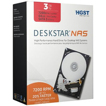 HGST - H3IKNAS30003272SE - התמונה להמחשה בלבד