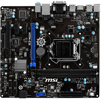 MSI - H97M-E35-OEM - התמונה להמחשה בלבד