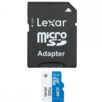 Lexar - LSDMI64GBBEU300A - התמונה להמחשה בלבד
