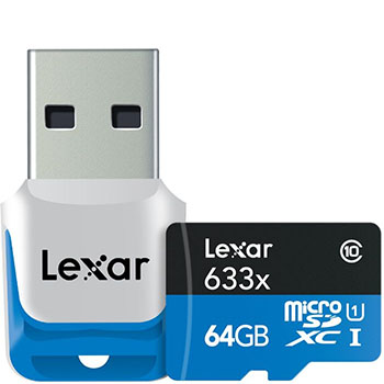Lexar - LSDMI64GBBEU633R - התמונה להמחשה בלבד