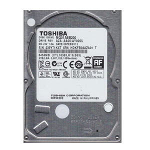 Toshiba - MQ01ABB200 - התמונה להמחשה בלבד