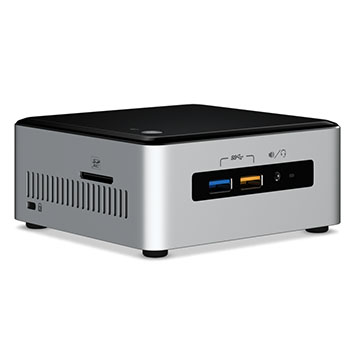 Intel - NUC6i3SYH-4-120M2-1TB - התמונה להמחשה בלבד