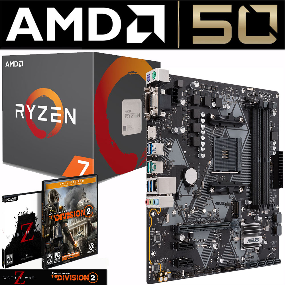 AMD - 2700-PRIME-B450M-A - התמונה להמחשה בלבד