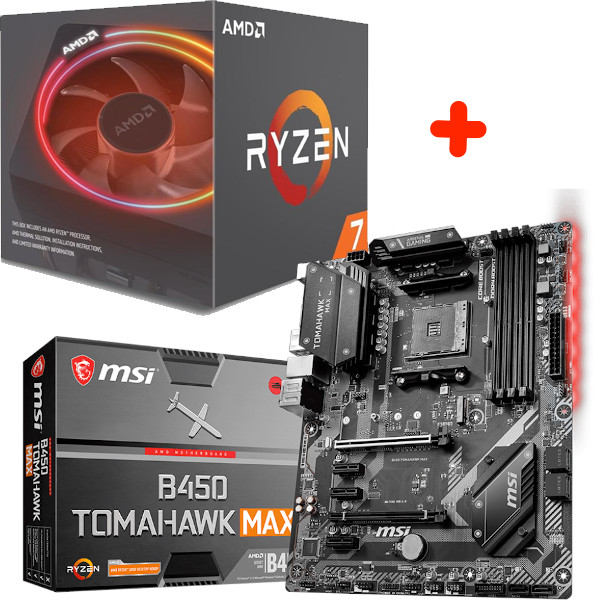 AMD - 2700X-B450-TOMAHAWK-MAX - התמונה להמחשה בלבד