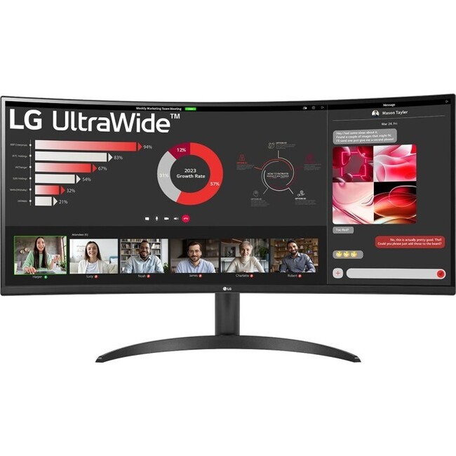 LG - 34WR50QC-B -   