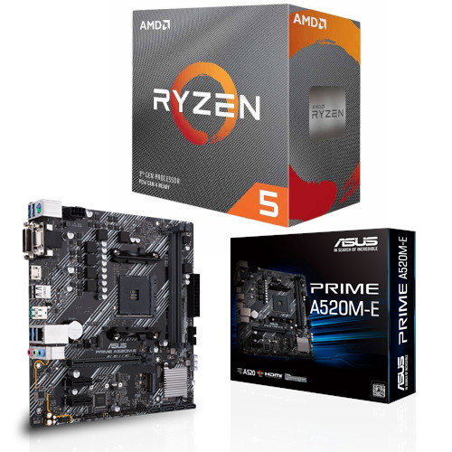 AMD - 3600-PRIME-A520M-E - התמונה להמחשה בלבד