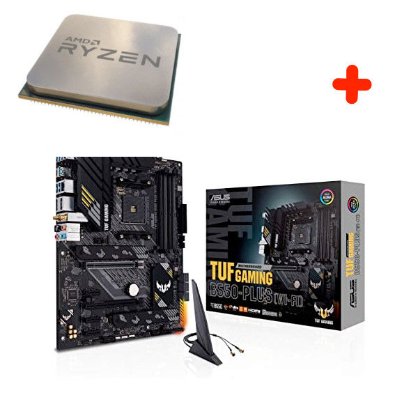 AMD - 3600-TUF-GAMING-B550-PLUS-WI-FI - התמונה להמחשה בלבד