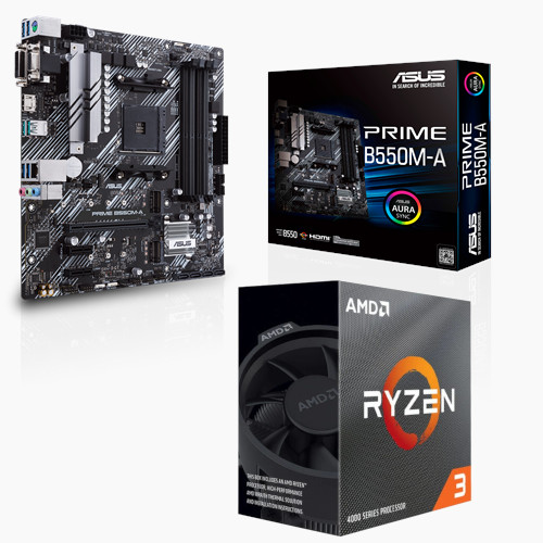 AMD - 4100-PRIME-B550M-A - התמונה להמחשה בלבד
