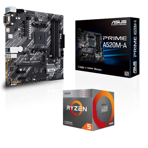 AMD - 4650G-PRIME-A520M-A - התמונה להמחשה בלבד