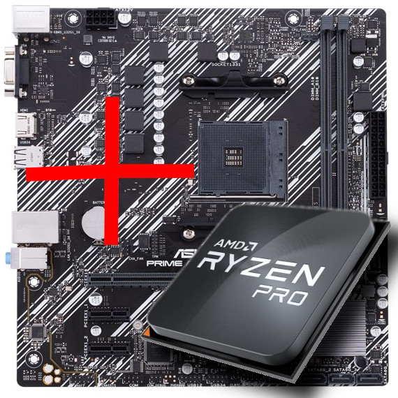 AMD - 4650G-PRIME-A520M-K - התמונה להמחשה בלבד