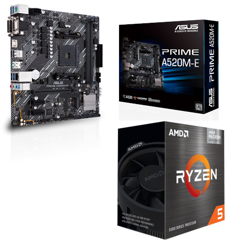 AMD - 5600G-PRIME-A520M-K - התמונה להמחשה בלבד