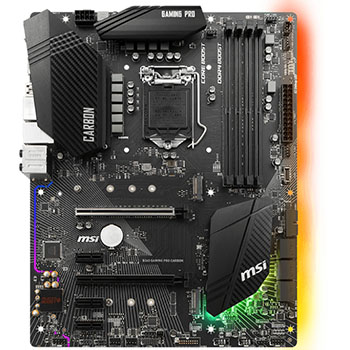 MSI - B360-GAMING-PRO-CARBON - התמונה להמחשה בלבד