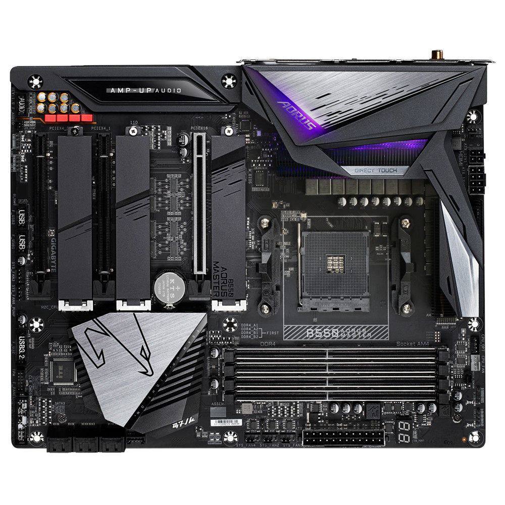 Gigabyte - B550-AORUS-MASTER - התמונה להמחשה בלבד