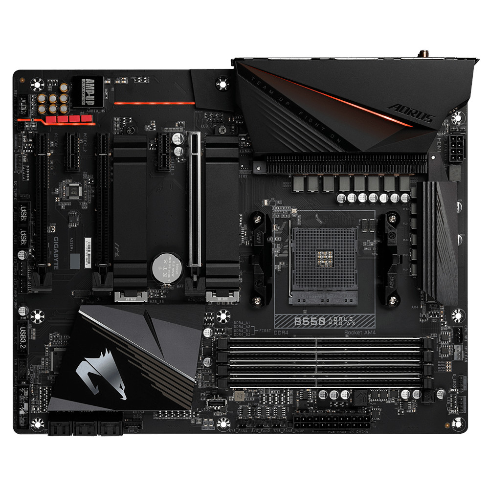 Gigabyte - B550-AORUS-PRO-AX - התמונה להמחשה בלבד