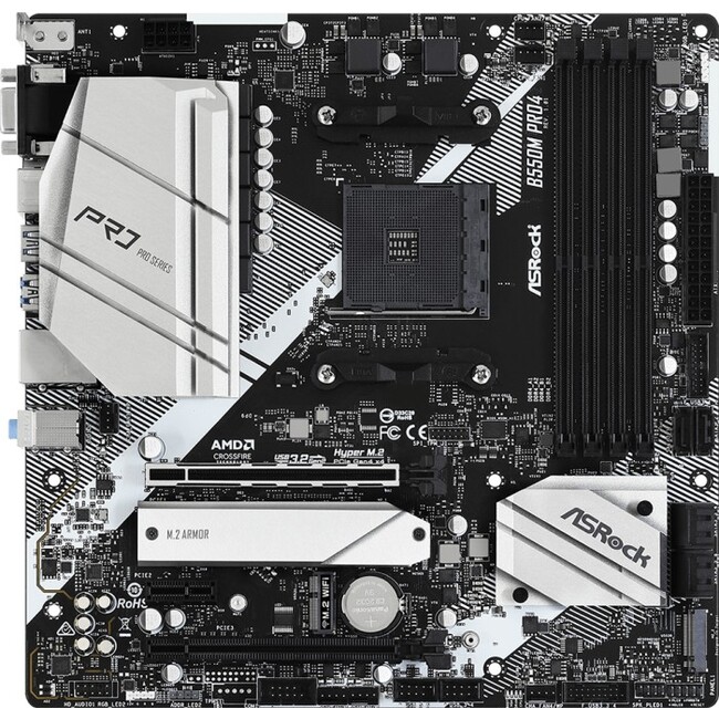 ASRock - B550M-Pro4 - התמונה להמחשה בלבד