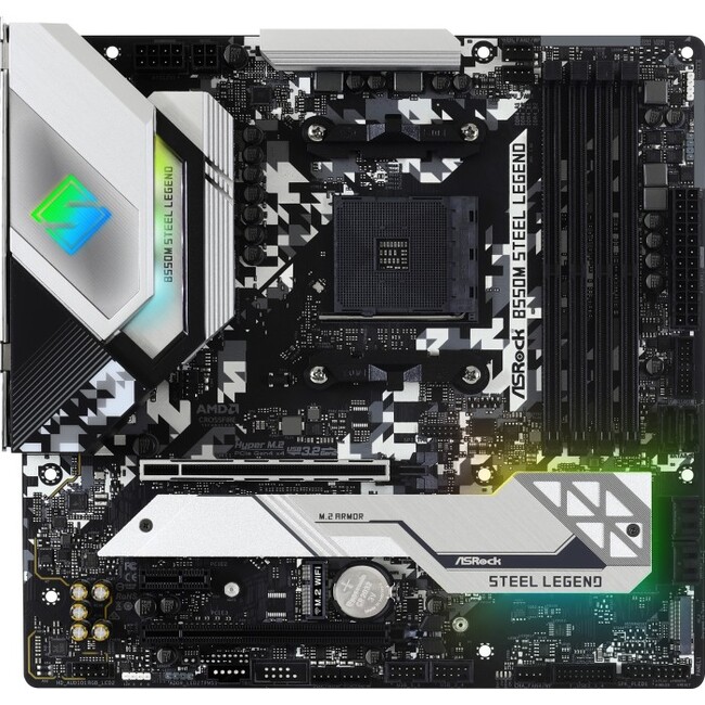 ASRock - B550M-STEEL-LEGEND - התמונה להמחשה בלבד