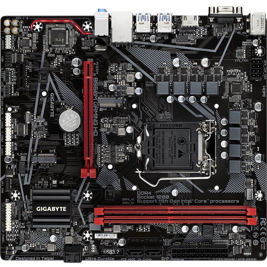 Gigabyte - B560M-GAMING-HD_1_1 - התמונה להמחשה בלבד
