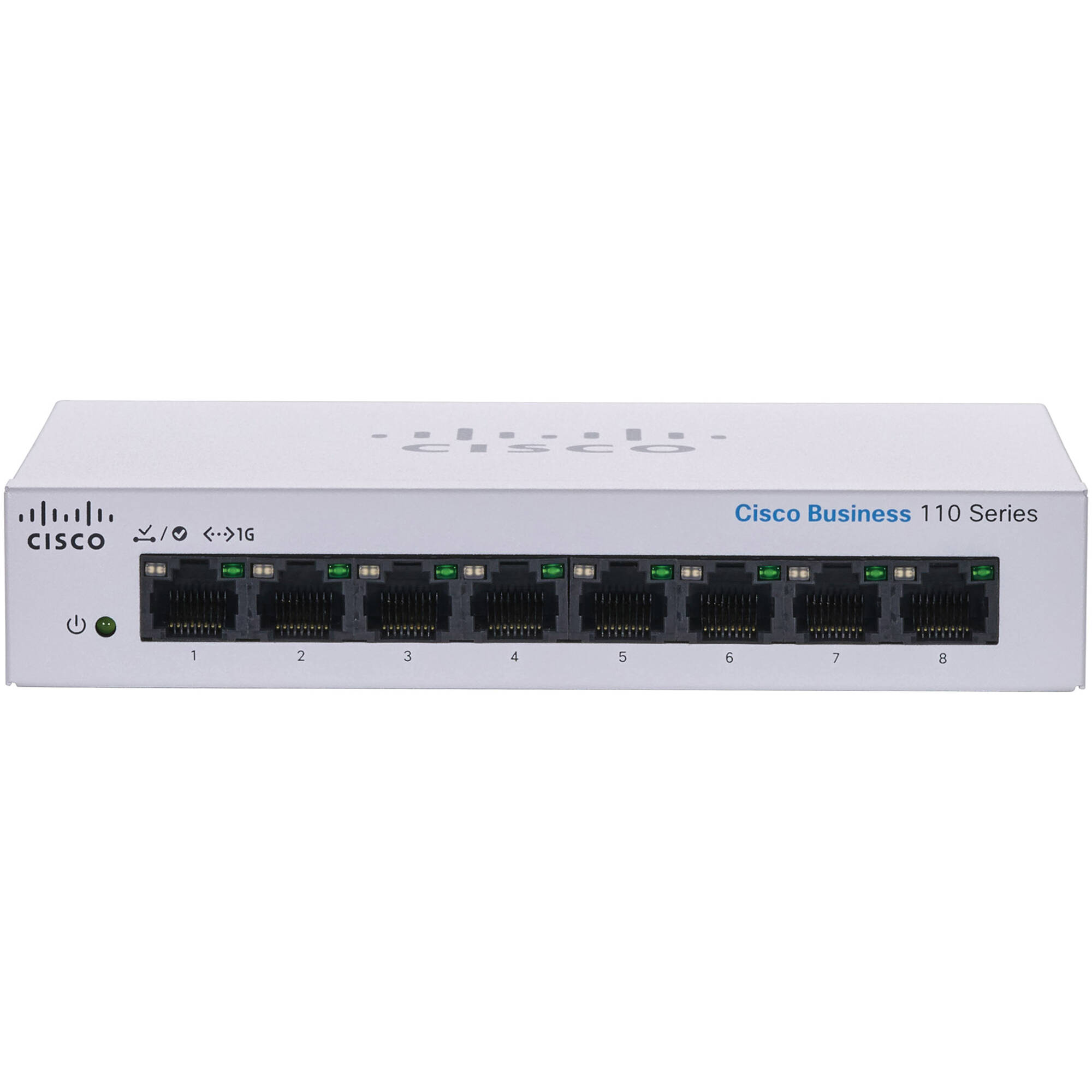 Cisco - CBS110-8T-D - התמונה להמחשה בלבד