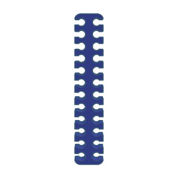 Plonter - CableComb-12-12-24-BLU - התמונה להמחשה בלבד