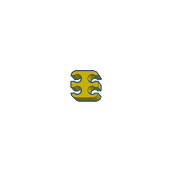 Plonter - CableComb-2-2-4-YLW - התמונה להמחשה בלבד