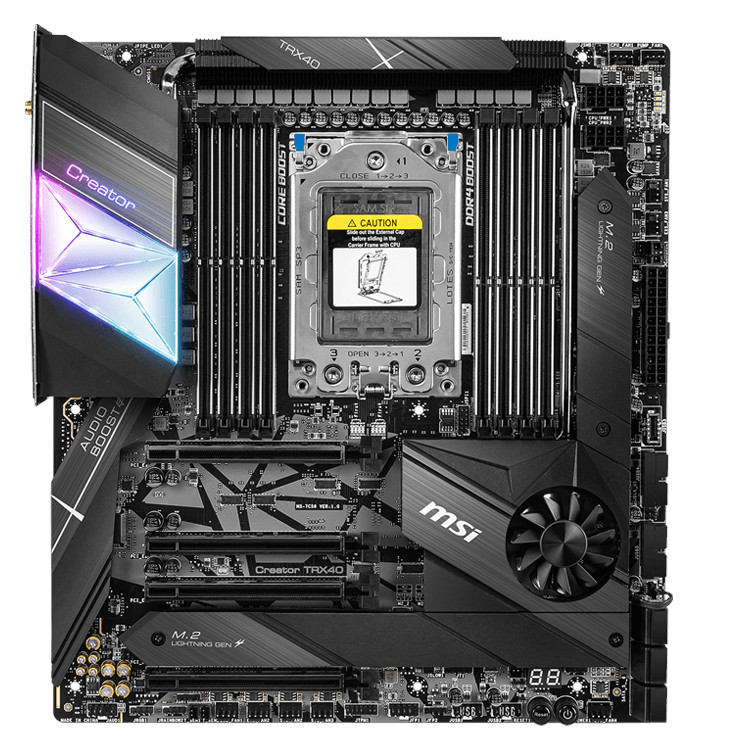 MSI - Creator-TRX40 - התמונה להמחשה בלבד