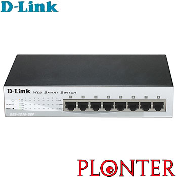D-Link - DES-1210-08P - התמונה להמחשה בלבד