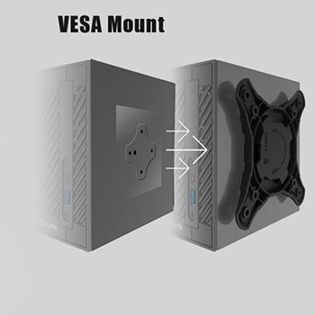 ASRock - DeskMini-VESA -   