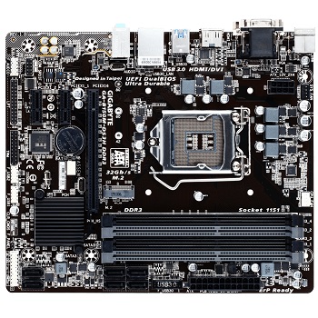 Gigabyte - GA-B150M-DS3H-DDR3 - התמונה להמחשה בלבד