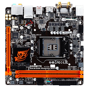Gigabyte - GA-B150N-Phoenix-WIFI - התמונה להמחשה בלבד