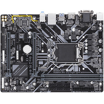 Gigabyte - GA-B360M-HD3 - התמונה להמחשה בלבד