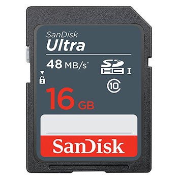 Sandisk - SDSDUNB-016G-GN3IN - התמונה להמחשה בלבד