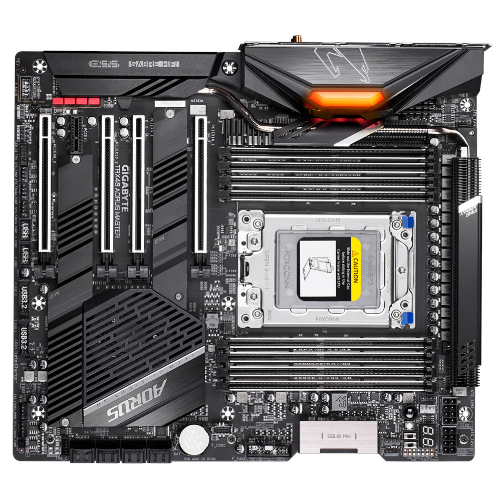 Gigabyte - TRX40-AORUS-MASTER - התמונה להמחשה בלבד
