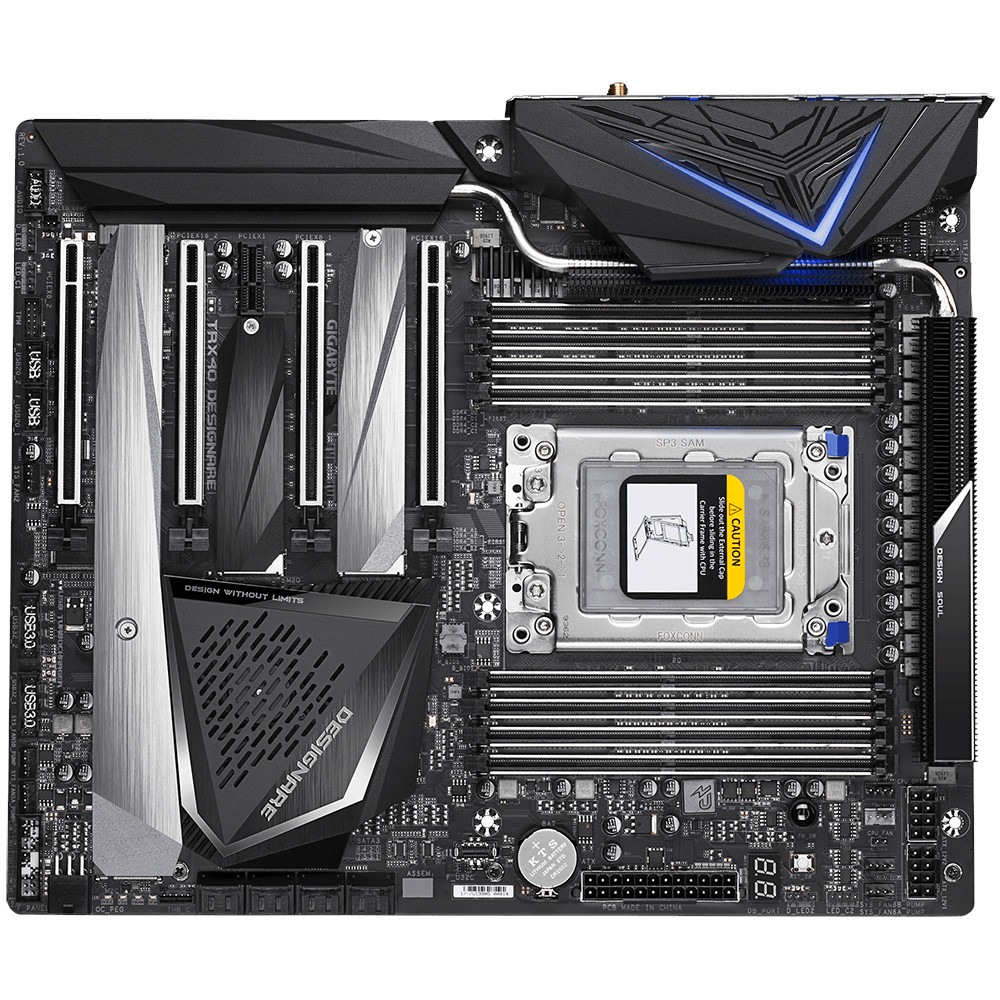 Gigabyte - TRX40-DESIGNARE - התמונה להמחשה בלבד