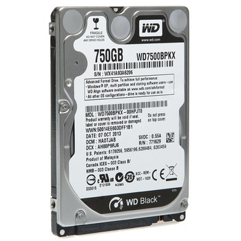 Western Digital - WD7500BPKX - התמונה להמחשה בלבד