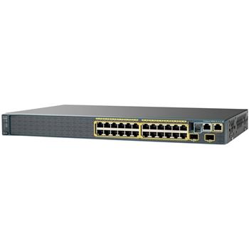 Cisco - WS-C2960X-24TS-LL - התמונה להמחשה בלבד