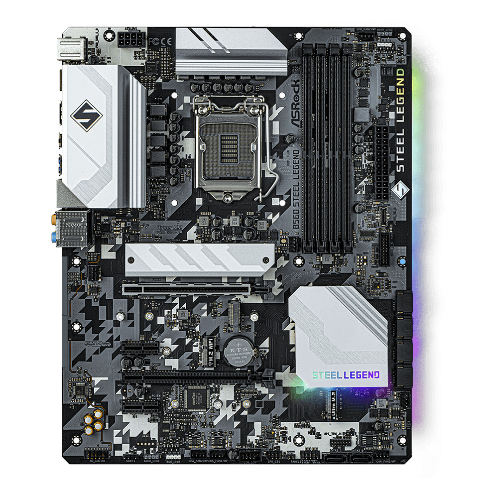 ASRock - B560-Steel-Legend - התמונה להמחשה בלבד